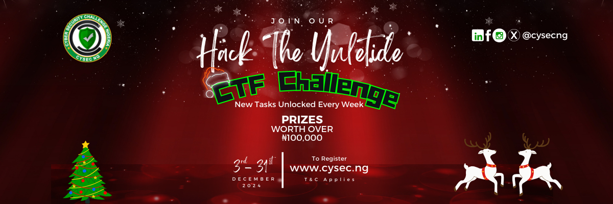 CYSEC NG Hack The Yuletide Challenge